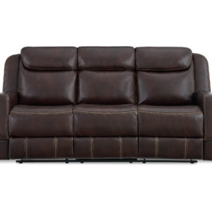 PANTHER RECLINING SOFA IN BROWN