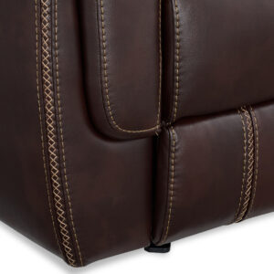 PANTHER RECLINING recliner IN BROWN CLOSEUP