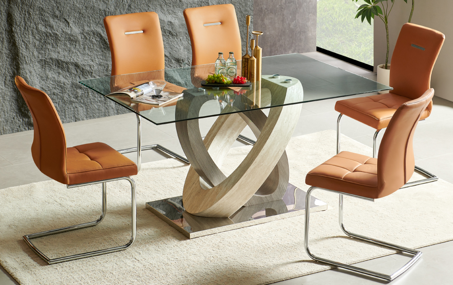LAMIA DINING ROOM SET 6