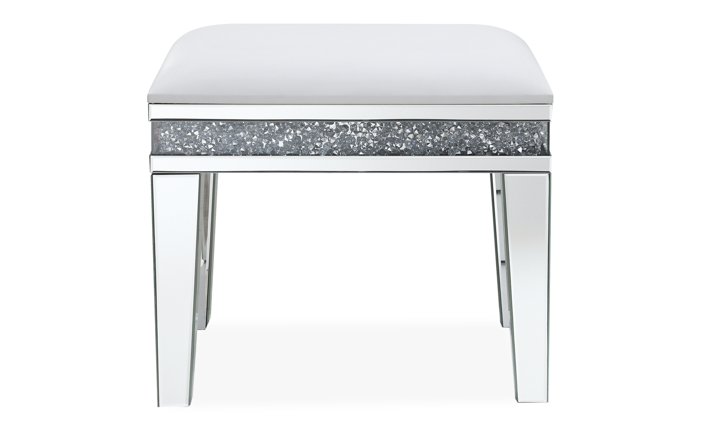 hollywood vanity Stool-front