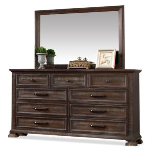 CAMELOT dresser and mirror