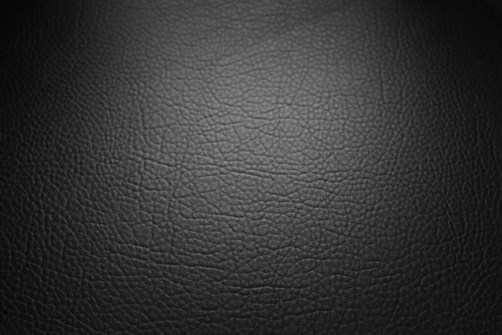 genuine leather upholstery upholstery fabrics in black color