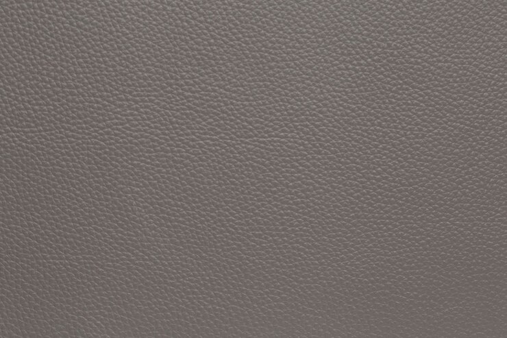 close up of gray-colored faux leather