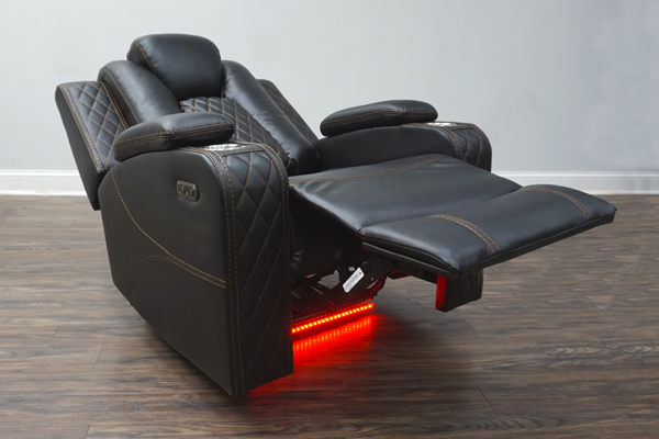 premium range recliner with extensive and adjustable features