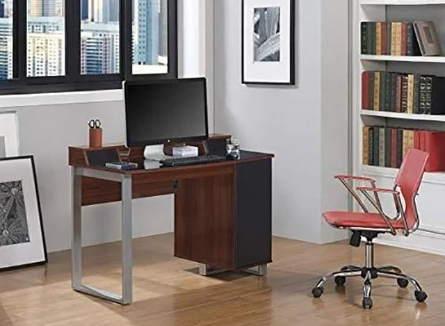 modular furniture in a home office space