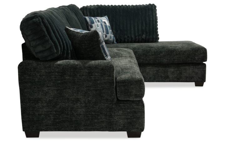 GALACTIC 2 PC SECTIONAL IN CHARCOAL 06