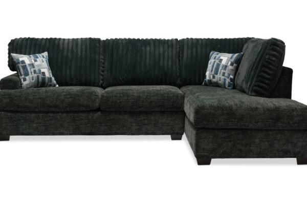 GALACTIC 2 PC SECTIONAL IN CHARCOAL 07