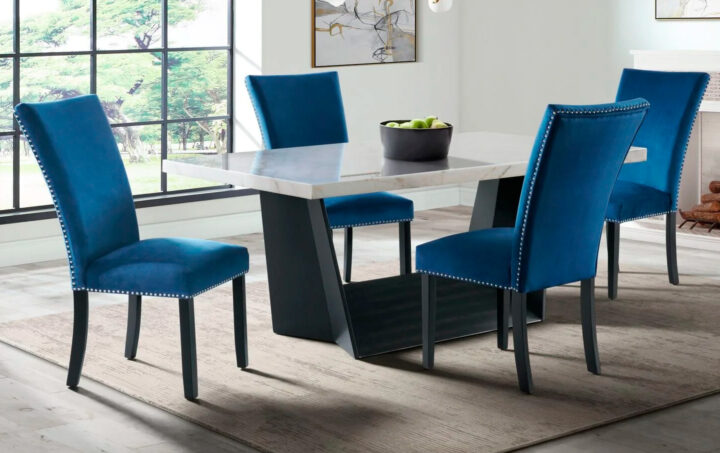 beckley White dining room set life