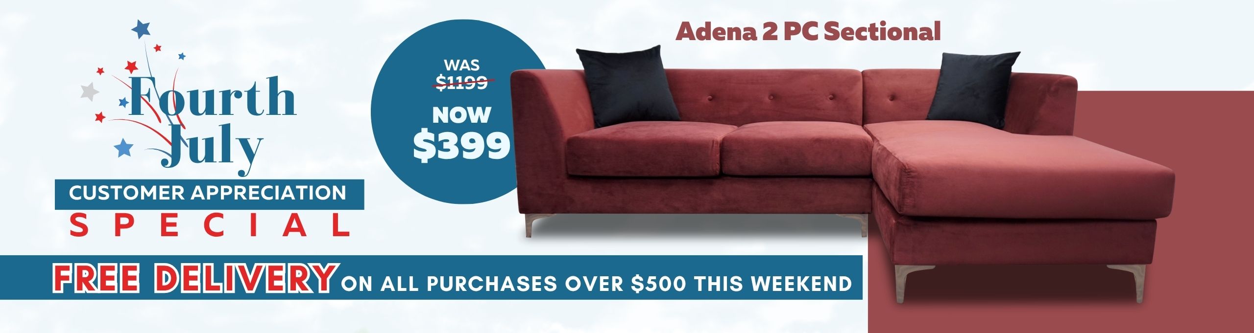 4th July sale banner 2