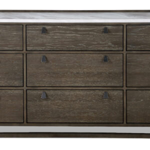ASHER DRESSER,IN BROWN