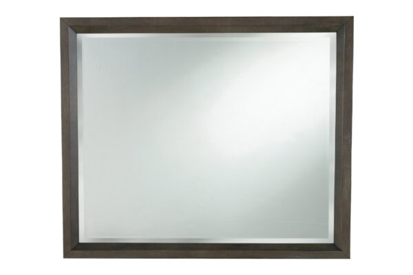 ASHER MIRROR IN BROWN