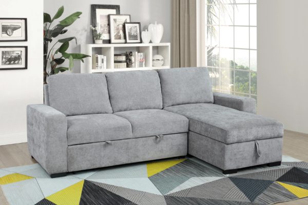 Trevor Sleeper Sectional with Storage Lifestyle